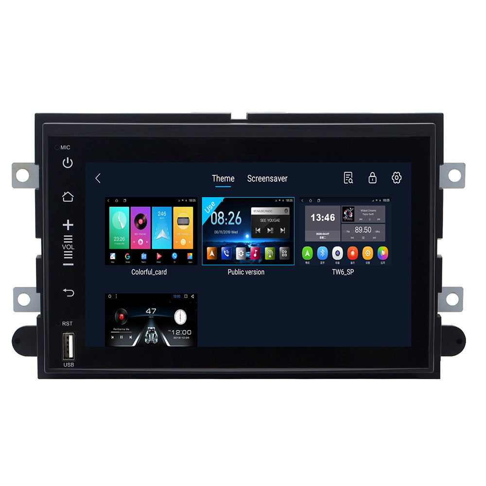 For Ford F250 2005-2012 Radio upgrade,7-inch QLED  8-Core CPU,touch screen Stereo,Wireless CarPlay & Android Auto,keep OEM Controls
