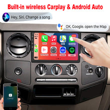 Load image into Gallery viewer, for Ford F150 2004-2008 Radio upgrade,10.1-inch QLED 8-Core CPU,touch screen Stereo,Wireless CarPlay &amp; Android Auto,Free camera