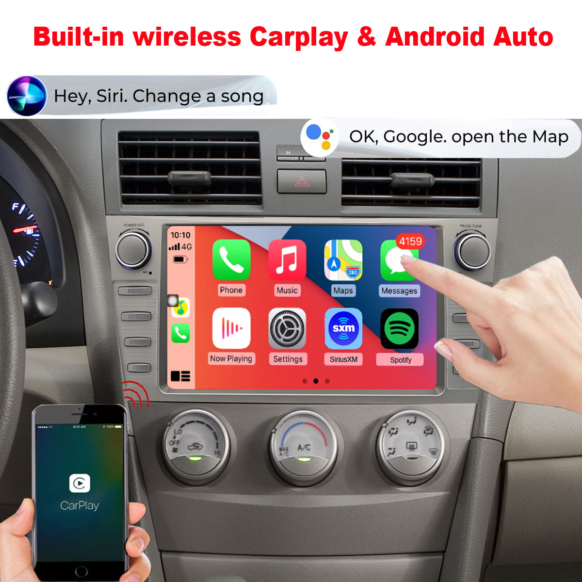 Toyota Camry 2007 2008 2009 2010 2011 Radio Upgrade