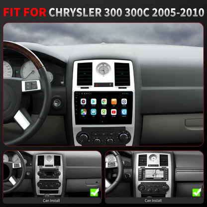 Chrysler 300C Radio upgrade 2005-2010 CarPlay Stereo Screen - Topdisplay 2005 2006 2007 2008 2009 2010 Replacement