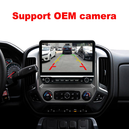 Chevy Silverado Radio upgrade 2014-2018 CarPlay Stereo Screen-Topdisplay 2014 2015 2016 2017 2018  Chevrolet Replacement Headunit Apple Android Auto Accessories Pantalla Estéreo