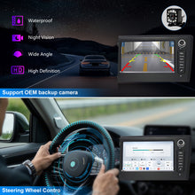 Load image into Gallery viewer, For Volvo S60 2001-2005 Radio upgrade,7-inch QLED 8-Core CPU,touch screen Stereo,Wireless CarPlay &amp; Android Auto,Free camera