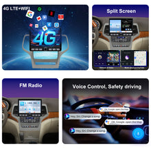 Load image into Gallery viewer, For Jeep Grand Cherokee 2011-2013 Radio upgrade,10.2-inch QLED 8-Core CPU,touch screen Stereo,Wireless CarPlay &amp; Android Auto,Free camera