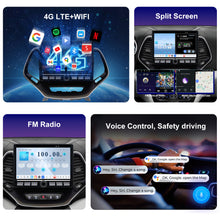 Load image into Gallery viewer, For Jeep Cherokee 2014-2023 Radio upgrade,10.1-inch QLED 8-Core CPU,touch screen Stereo,Wireless CarPlay &amp; Android Auto,keep OEM Controls