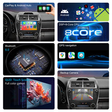 Load image into Gallery viewer, For Toyota Camry 2012-2014 Radio upgrade,9-inch QLED  8-Core CPU,touch screen Stereo,Wireless CarPlay &amp; Android Auto,keep OEM Controls