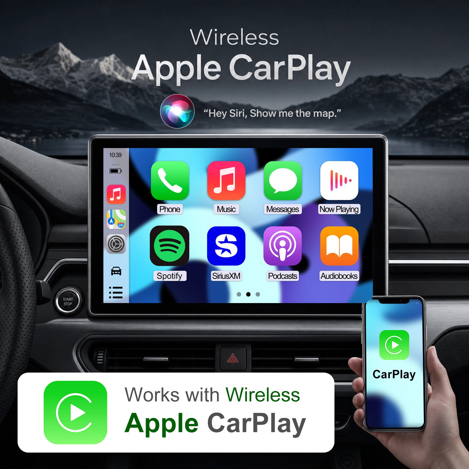 Toyota Tacoma radio 2024-2026 Upgrade CarPlay Screen- Topdisplay 2024 2025 2026 Toyota Tacoma Upgrade Stereo Headunit Apple Carplay Android Auto Pantalla Estéreo