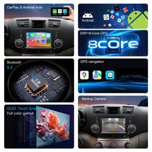 Load image into Gallery viewer, For Toyota Highlander 2008-2013 Radio upgrade,9-inch QLED 8-Core CPU,touch screen Stereo,Wireless CarPlay &amp; Android Auto,keep OEM Controls