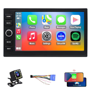 Honda Element LX Radio upgrade 2004-2011 CarPlay Stereo Screen-Topdisplay 2004 2005 2006 2007 2008 2009 2010 2011 Replacement Headunit Apple Android Auto Accessories Pantalla Estéreo 