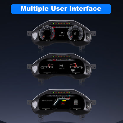 Audi A7 Digital Instrument Cluster 2013-2018 | 12.3" QLED - Topdisplay 2013 / 2014 / 2015 / 2016 / 2017 / 2018