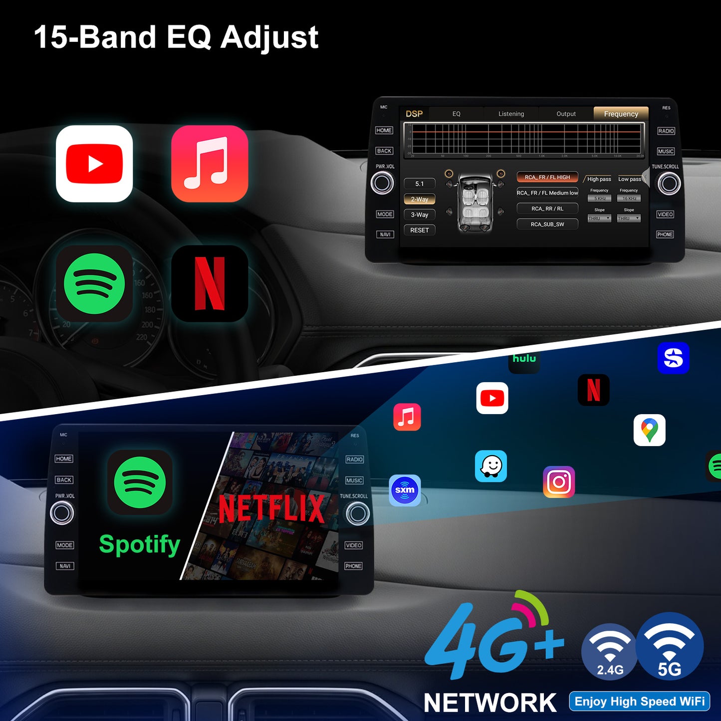 Mazda CX-5 radio 2017-2022 Upgrade CarPlay Screen- Topdisplay 2017 2018 2019 2020 2021 2022 Mazda CX-5 Replacement Stereo Headunit Apple Carplay Android Auto Pantalla Estéreo