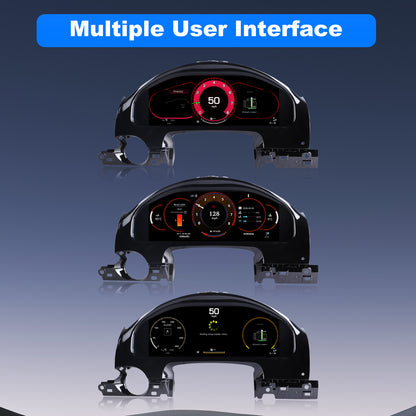 Porsche Cayenne Digital Instrument Cluster 2010-2016 | 12.3" QLED - Topdisplay 2010 2011 2012 2013 2014 2015 2016