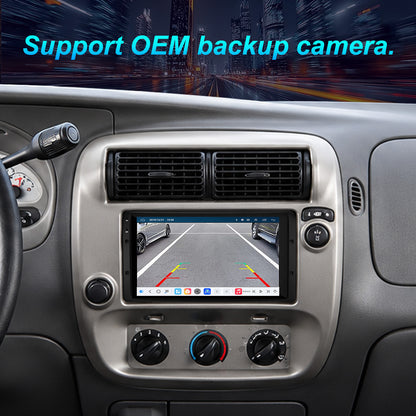 For Ford Explorer 2002-2005 Radio upgrade, 6.8-inch QLED 8-Core CPU, touch screen Stereo,Wireless CarPlay & Android Auto, Free Backup camera