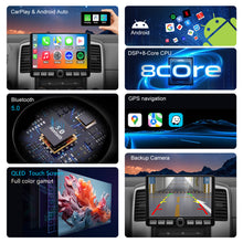 Load image into Gallery viewer, For Nissan Xterra 2009-2012 Radio upgrade,10.2-inch QLED 8-Core CPU,touch screen Stereo,Wireless CarPlay &amp; Android Auto,keep OEM Controls