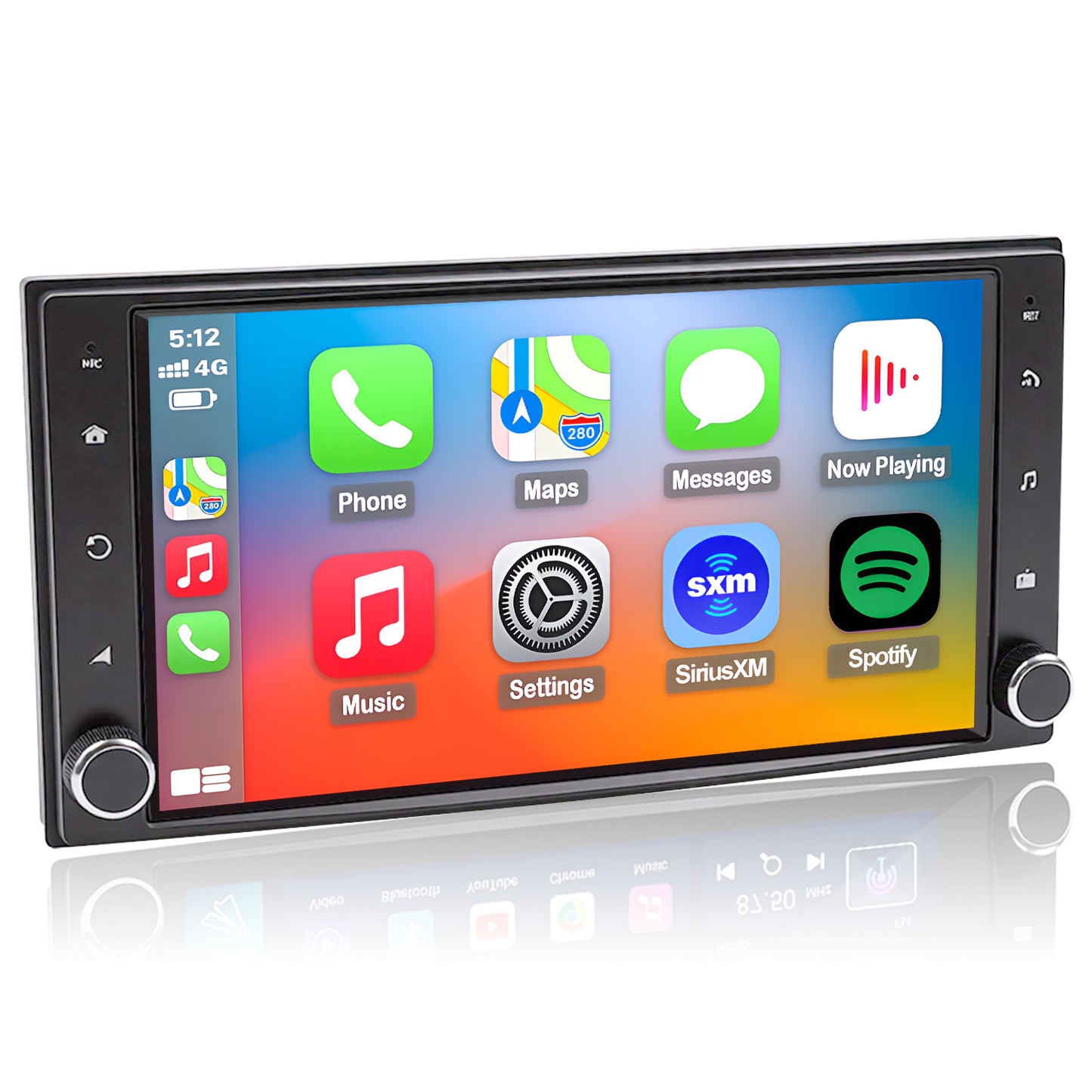 2012 2013 2014 2015 2016 2017 2018 2019 Nissan Note Upgrade Stereo Headunit Apple Carplay Android Auto Pantalla Estéreo