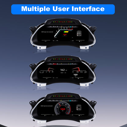 Audi A4 Digital Instrument Cluster 2009 / 2010 / 2011 / 2012 | 12.3" QLED - Topdisplay