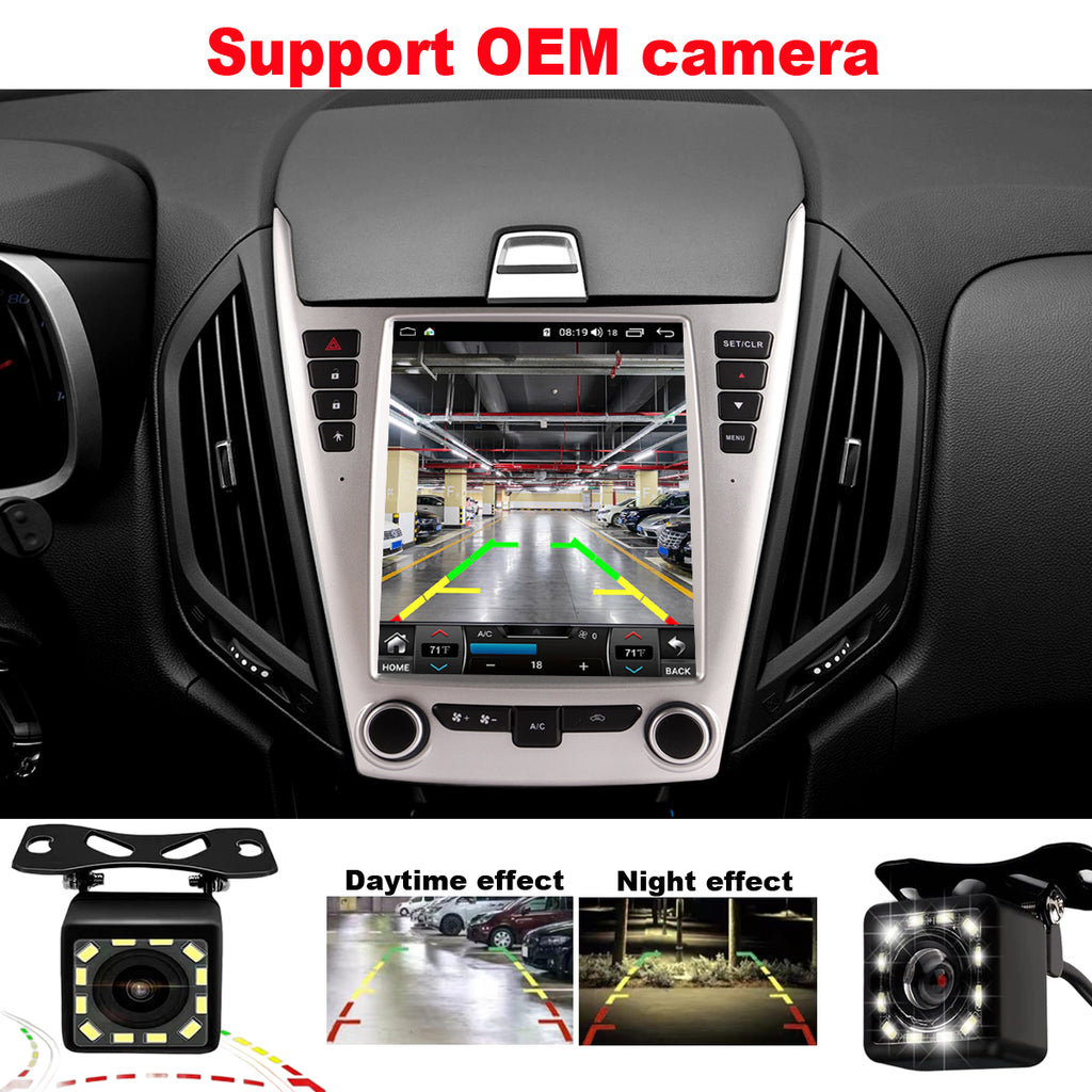 for Chevrolet Chevy Equinox LS LT 2010-2015 Radio upgrade,9.7-inch QLED  8-Core CPU,touch screen Stereo,Wireless CarPlay & Android Auto,keep OEM Controls