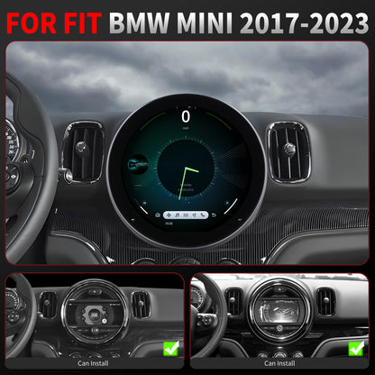 BMW MINI Radio upgrade 2017-2023 CarPlay Stereo Screen - Topdisplay 2017 2018 2019 2020 2021 2022 2023 Replacement Headunit Apple Android Auto Accessories Pantalla Estéreo