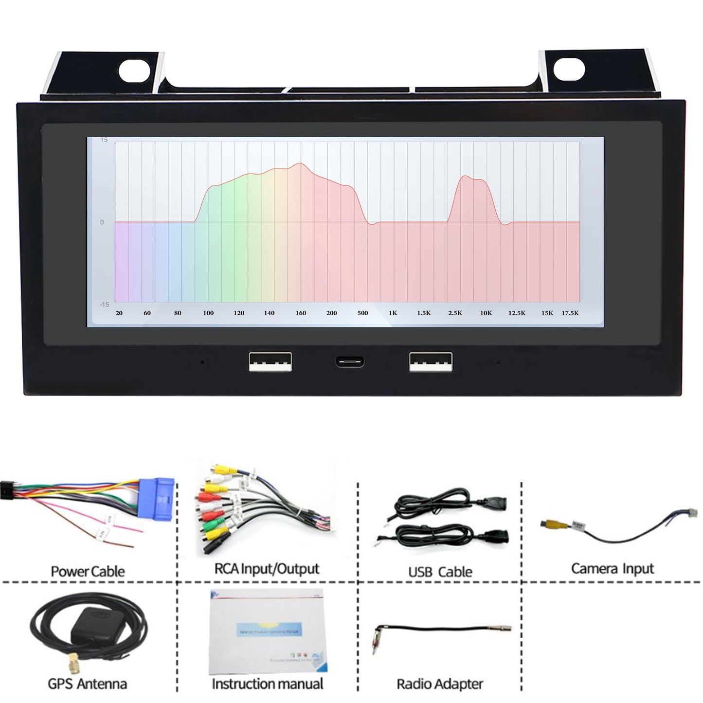 For GMC Sonoma 1994-1997 Radio upgrade,6.86-inch QLED 8-Core CPU, touch screen Stereo,Wireless CarPlay & Android Auto,keep OEM Controls