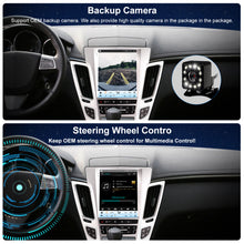 Load image into Gallery viewer, For Cadillac CTS 2008-2014 Radio upgrade,9.7-inch QLED 8-Core CPU,touch screen Stereo,Wireless CarPlay &amp; Android Auto,keep OEM Controls