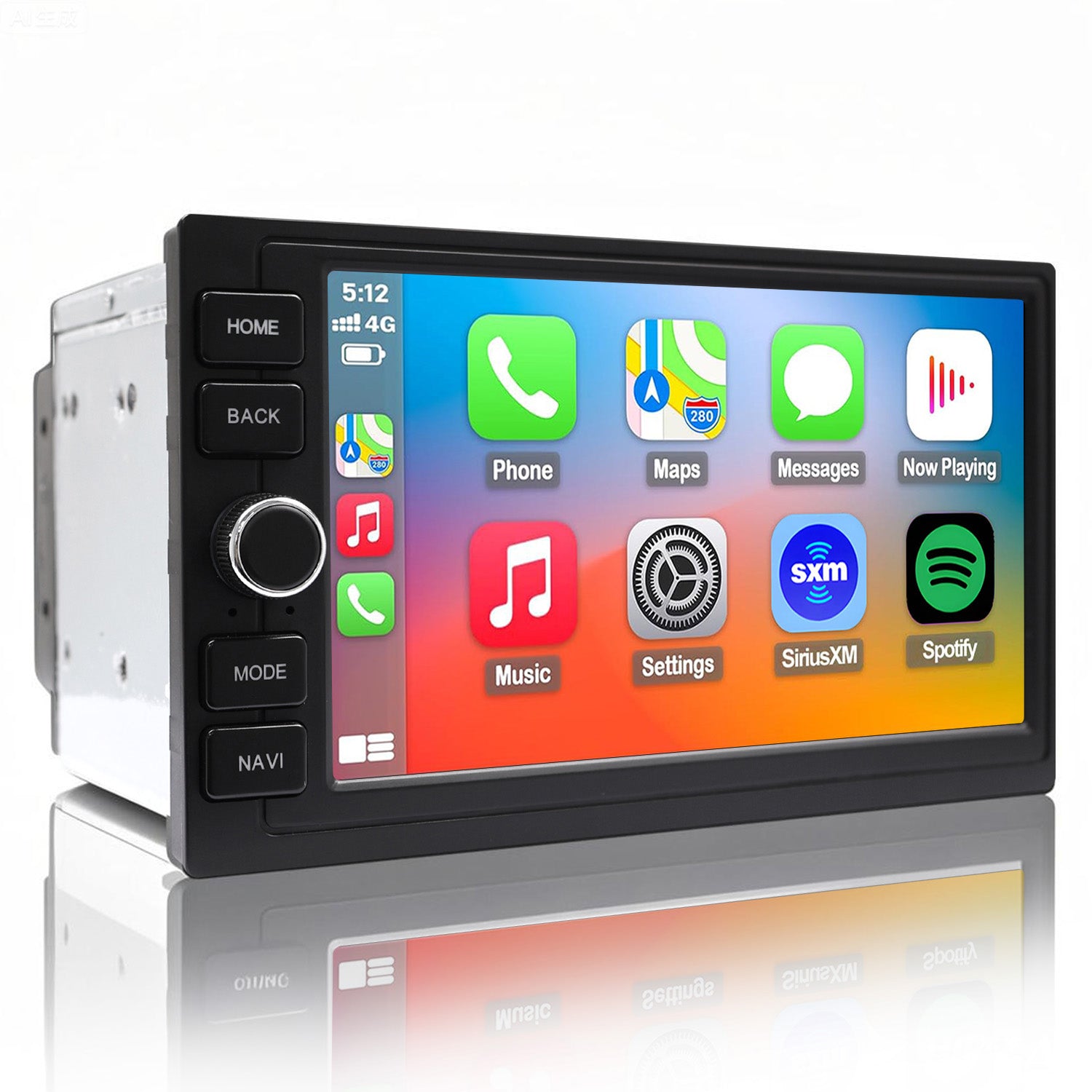 Honda Stepwgn Radio upgrade 1996-2002 CarPlay Stereo Screen-Topdisplay 1996 1997 1998 1999 2000 2001 2002 Replacement Headunit Apple Android Auto Accessories Pantalla Estéreo 