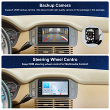 Load image into Gallery viewer, For Honda Pilot 2003-2008 Radio upgrade,7-inch QLED 8-Core CPU,touch screen Stereo,Wireless CarPlay &amp; Android Auto,keep OEM Controls