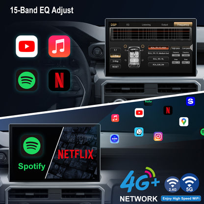 Toyota Tacoma radio 2024-2026 Upgrade CarPlay Screen- Topdisplay 2024 2025 2026 Toyota Tacoma Upgrade Stereo Headunit Apple Carplay Android Auto Pantalla Estéreo