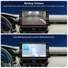 Load image into Gallery viewer, For Toyota Corolla 2020-2022 Radio upgrade,10.2-inch QLED 8-Core CPU,touch screen Stereo,Wireless CarPlay &amp; Android Auto,keep OEM Controls