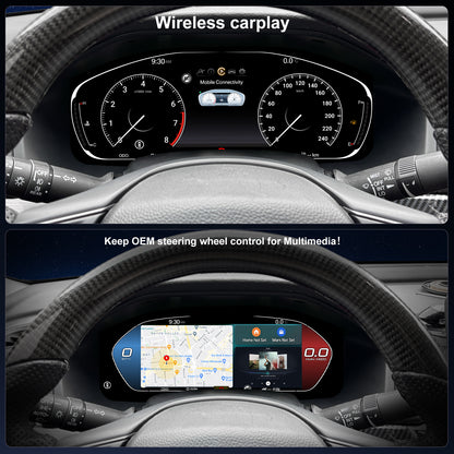 Honda Accord 10th Digital Instrument Cluster 2018-2021 | 12.3" QLED - Topdisplay 2018 2019 2020 2021