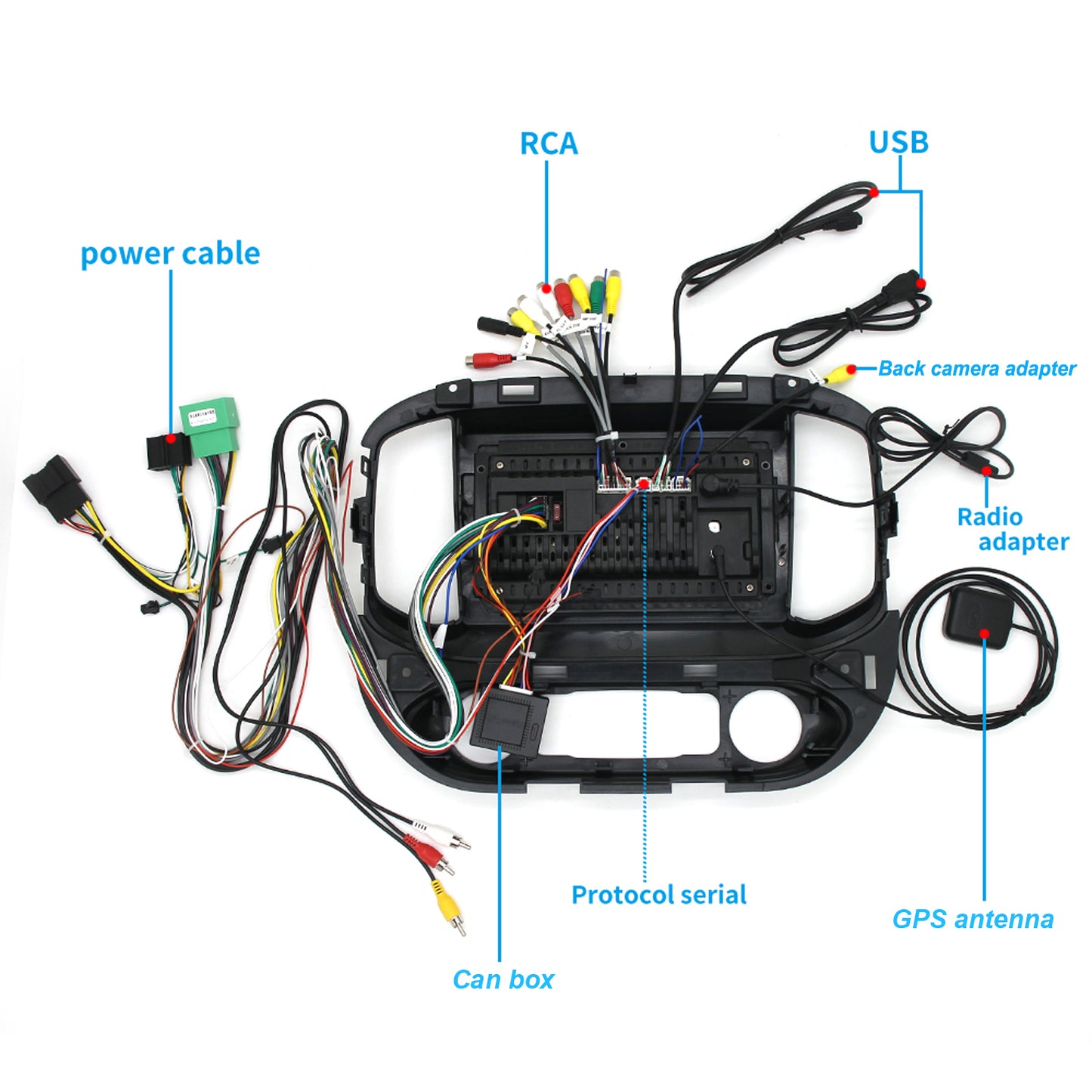 2010 2011 2012 GMC Canyon Car Radio Stereo upgrade