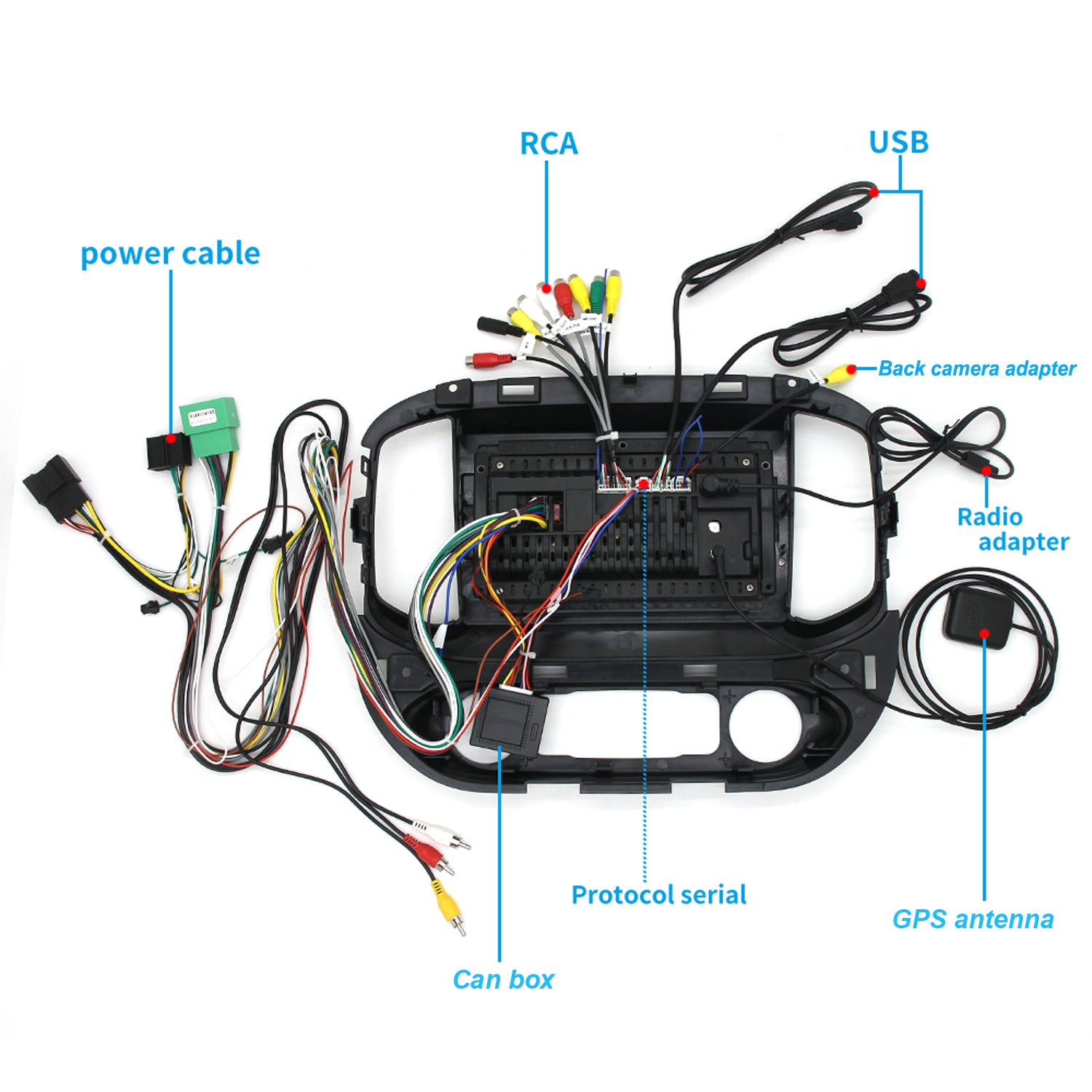 2010 2011 2012 GMC Canyon Car Radio Stereo upgrade