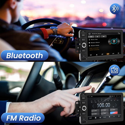 For GMC Sierra 2003-2006 Radio upgrade,7-inch QLED 8-Core CPU,touch screen Stereo,Wireless CarPlay & Android Auto,keep OEM Controls