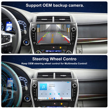 Load image into Gallery viewer, For Toyota Camry 2015-2017 Radio upgrade,9-inch QLED  8-Core CPU,touch screen Stereo,Wireless CarPlay &amp; Android Auto,keep OEM Controls
