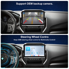 Load image into Gallery viewer, For Subaru Forester 2019-2024 Radio upgrade,10.2-inch QLED  8-Core CPU,touch screen Stereo,Wireless CarPlay &amp; Android Auto,keep OEM Controls
