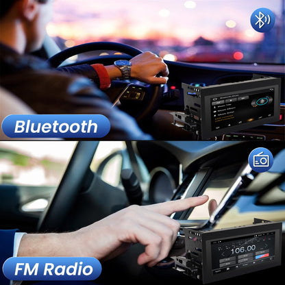 For GMC Yukon 1998-2002 Radio upgrade,6.8-inch QLED 8-Core CPU,touch screen Stereo,Wireless CarPlay & Android Auto,Free camera