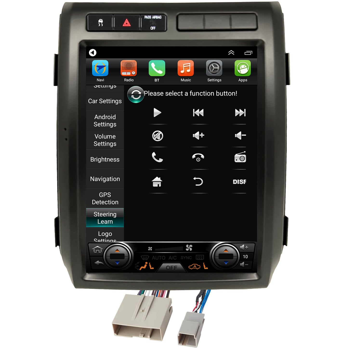 For Ford F150 2009-2012 Radio upgrade,12.1-inch QLED 8-Core CPU,touch screen Stereo,Wireless CarPlay & Android Auto,Manual AC Only