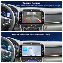 Load image into Gallery viewer, For Toyota Camry 2015-2017 Radio upgrade,10.2-inch QLED  8-Core CPU,touch screen Stereo,Wireless CarPlay &amp; Android Auto,keep OEM Controls
