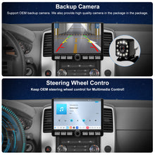Load image into Gallery viewer, For Nissan Xterra 2009-2012 Radio upgrade,10.2-inch QLED 8-Core CPU,touch screen Stereo,Wireless CarPlay &amp; Android Auto,keep OEM Controls