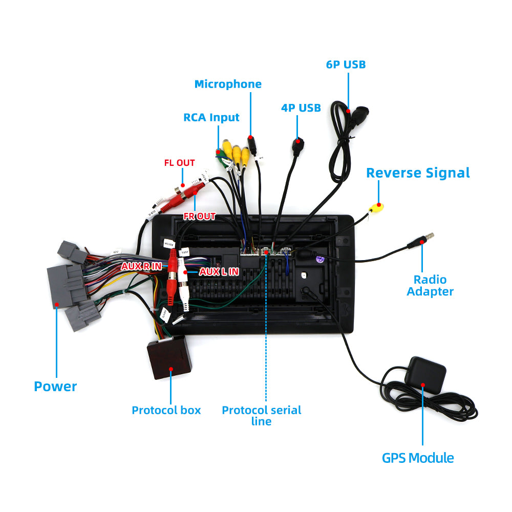 for Ford F150 2004-2008 Radio upgrade,10.1-inch QLED 8-Core CPU,touch screen Stereo,Wireless CarPlay & Android Auto,Free camera
