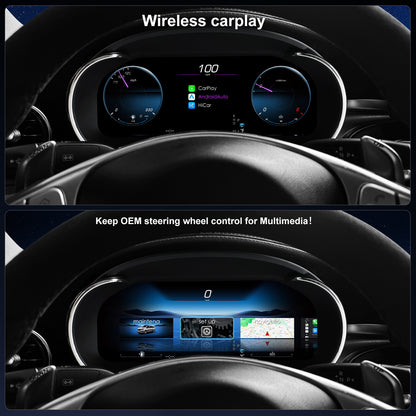 Benz C-Class Digital Instrument Cluster 2016-2020 | 12.3" QLED - Topdisplay 2016 / 2017 / 2018 / 2019 / 2020