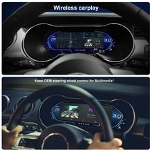Load image into Gallery viewer, For Ford Mustang 2015-2023 Digital Instrument Cluster,12.3-inch QLED Screen Multiple UI,Wireless carplay,Direct OEM Replacement