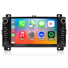 Load image into Gallery viewer, For Jeep Grand Cherokee 2010-2013 Radio upgrade,7-inch QLED 8-Core CPU,touch screen Stereo,Wireless CarPlay &amp; Android Auto,Free camera