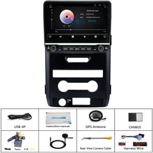 Load image into Gallery viewer, for Ford F150 2013-2014 STX XL Radio upgrade,10.1-inch QLED 8-Core CPU,touch screen Stereo,Wireless CarPlay &amp; Android Auto,Free camera