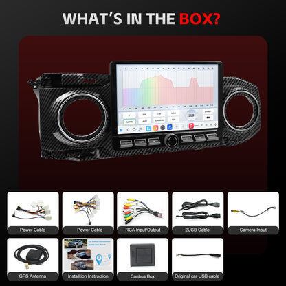 Toyota Tacoma radio 2016-2023 Upgrade CarPlay Screen- Topdisplay 2016 2017 2018 2019 2020 2021 2022 2023 Toyota Tacoma Upgrade Stereo Headunit Apple Carplay Android Auto Pantalla Estéreo