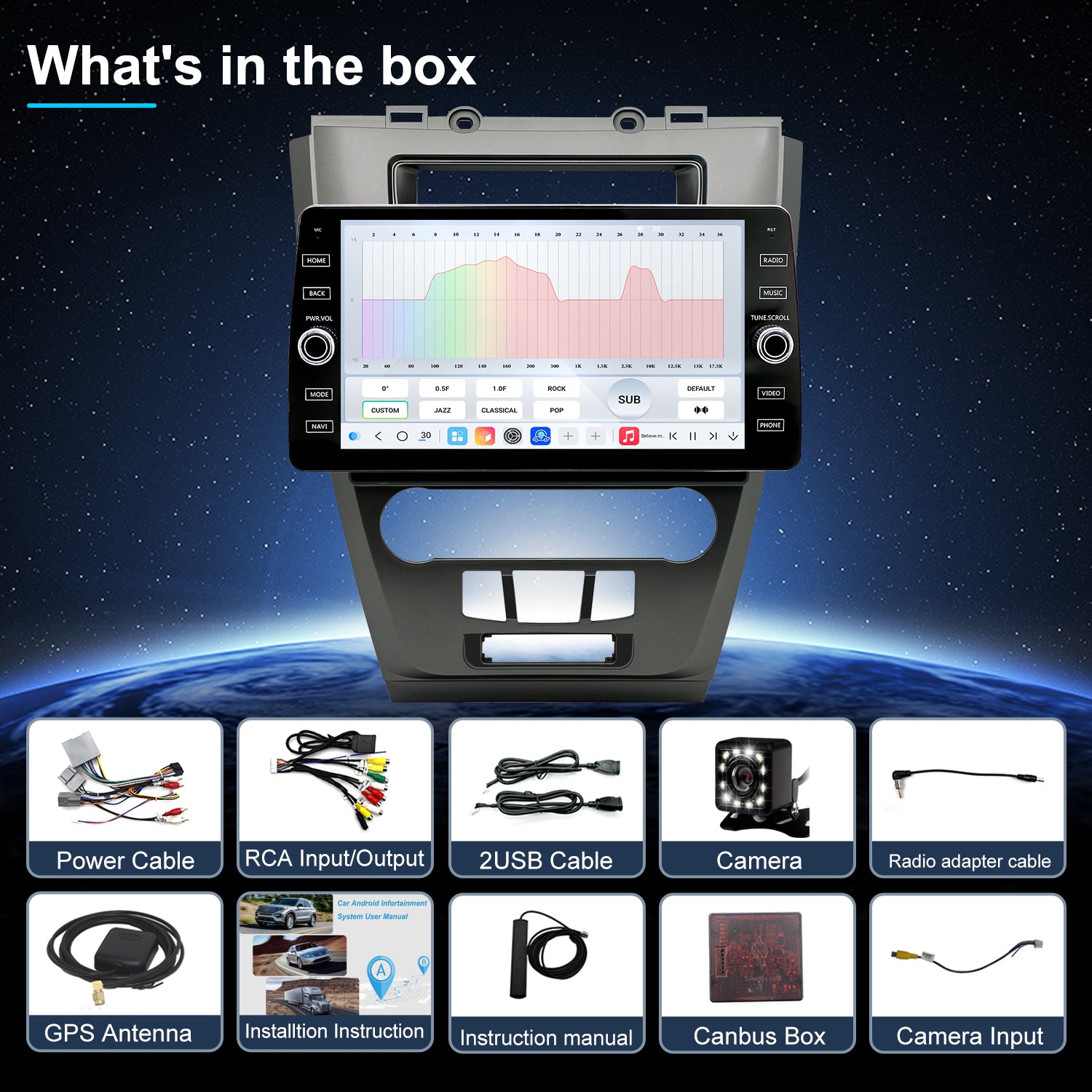 Ford Fusion Stereo 2011 2012