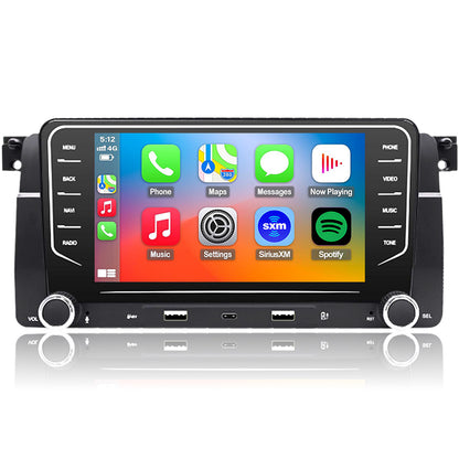 BMW M3 Radio upgrade 1998-2006 CarPlay Stereo Screen - Topdisplay 1998 1999 2000 2001 2002 2003 2004 2005 2006 Replacement Headunit Apple Android Auto Accessories Pantalla Estéreo