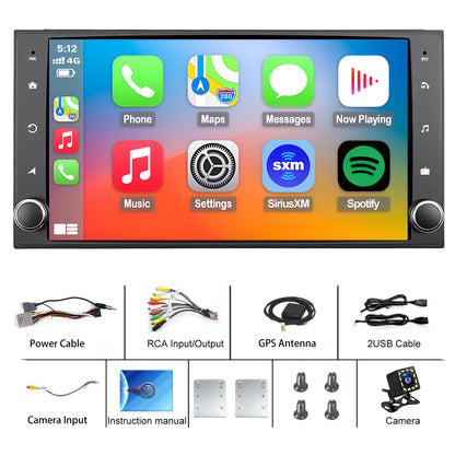 Upgrade your OEM Radio Nissan Sunny with 7" touch screen car radio stereo featuring Apple CarPlay & Android Auto. Fits Nissan Sunny 2014 2015 2016 2017 2018 2019