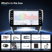 Load image into Gallery viewer, For Toyota Camry 2015-2017 Radio upgrade,10.2-inch QLED  8-Core CPU,touch screen Stereo,Wireless CarPlay &amp; Android Auto,keep OEM Controls