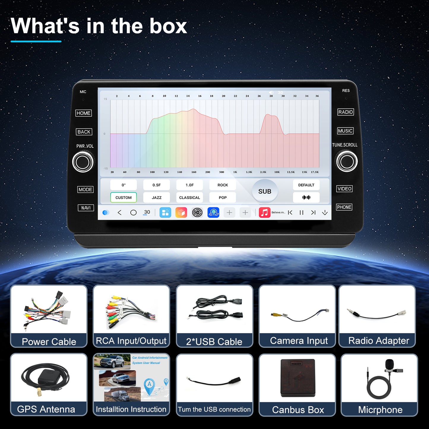 Toyota Corolla 2020 2021 2022 Car Head unit Replacement