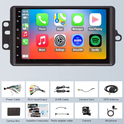 For Buick Park Avenue 1995-2005 Radio upgrade,7-inch QLED 8-Core CPU,touch screen Stereo,Wireless CarPlay & Android Auto,keep OEM Controls