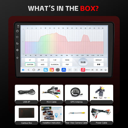 Chevy Equinox Radio upgrade 2005-2009 CarPlay Stereo Screen-Topdisplay 2005 2006 2007 2008 2009 Chevrolet Replacement